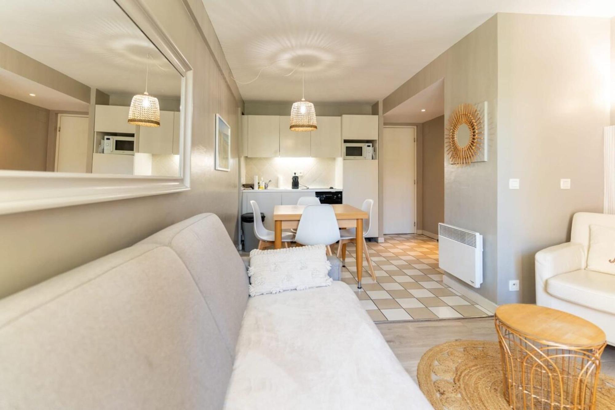 Beautiful Flat With Swimming Pool Tennis Court And Free Parking 117 Le Touquet Eksteriør bilde